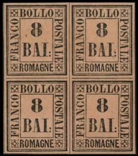 ROMAGNE 1859 -  08: 8 baj rosa BL4